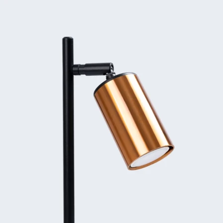 Lampa biurkowa WINX czarny/miedź SL.1381 - Sollux