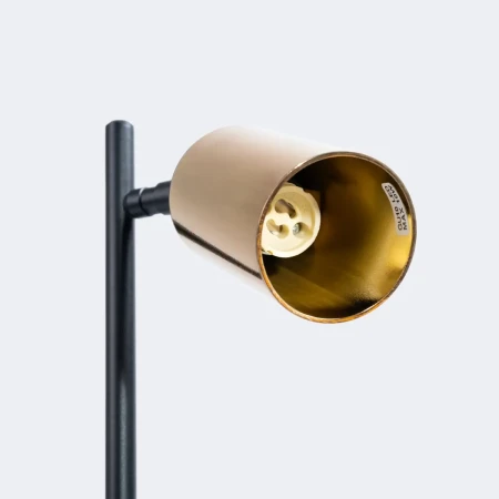 Lampa biurkowa WINX czarny/złoty SL.1389 - Sollux