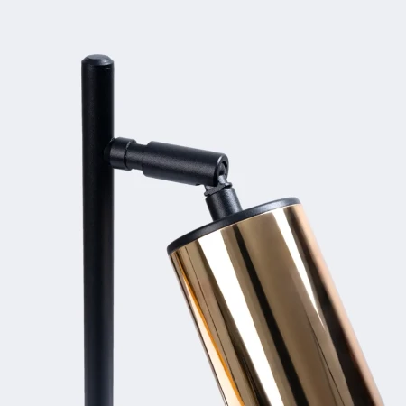 Lampa biurkowa WINX czarny/złoty SL.1389 - Sollux