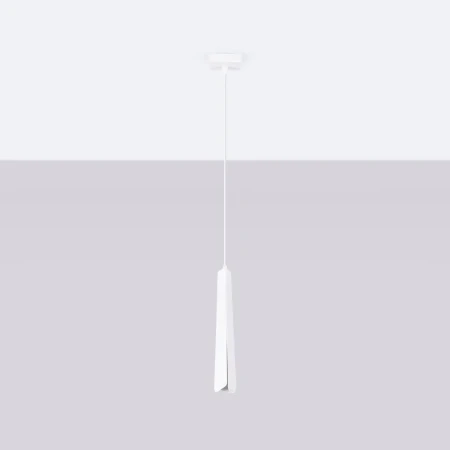 Lampa wisząca PRYSM 1 biała SL.1397 - Sollux