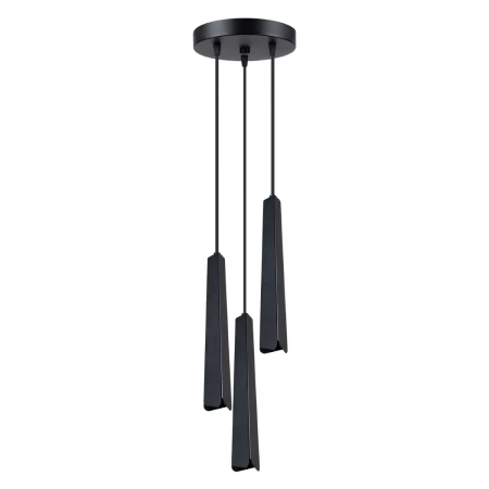 Lampa wisząca PRYSM 3P czarna SL.1401 - Sollux