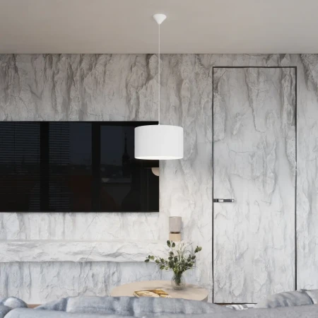 Lampa wisząca NOVA 40 biała SL.1404 - Sollux