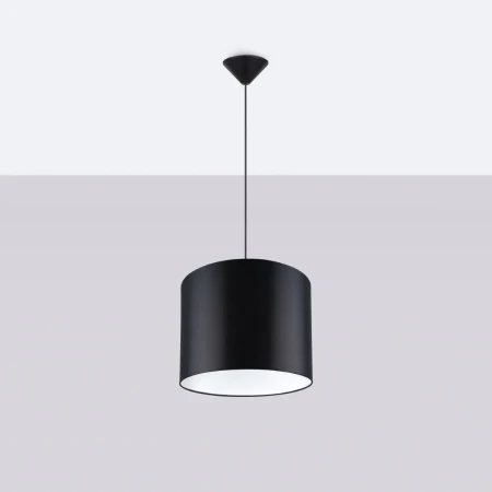 Lampa wisząca NOVA 30 czarna SL.1405 - Sollux