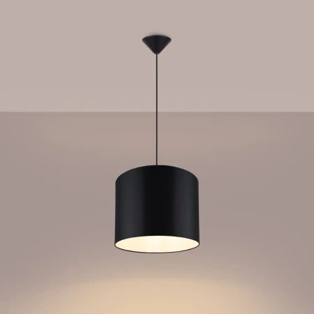 Lampa wisząca NOVA 30 czarna SL.1405 - Sollux
