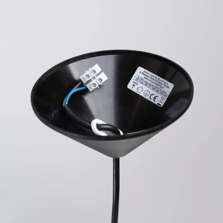 Lampa wisząca NOVA 30 czarna SL.1405 - Sollux