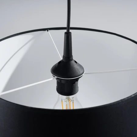 Lampa wisząca NOVA 30 czarna SL.1405 - Sollux