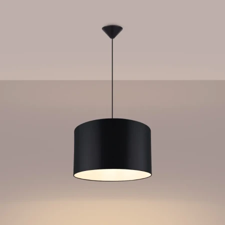 Lampa wisząca NOVA 40 czarna SL.1406 - Sollux