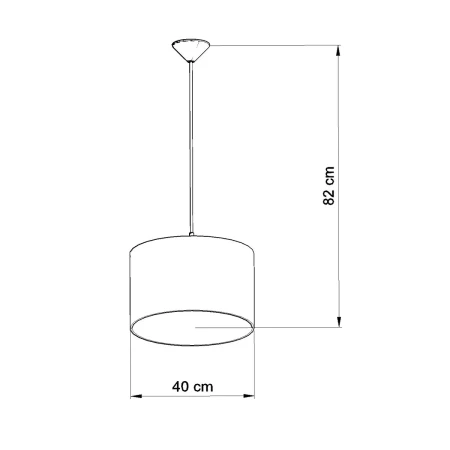 Lampa wisząca FOOTBALL C 40 SL.1429 - Sollux