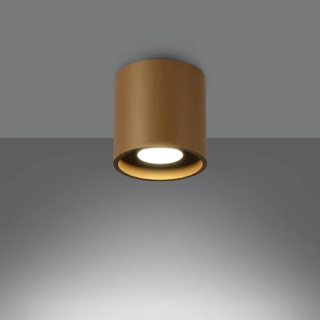 Plafon ORBIS 1 złoty SL.1180 - Sollux
