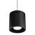 Lampa wisząca ORBIS 1 czarny SL.0051 - Sollux