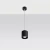 Lampa wisząca ORBIS 1 czarny SL.0051 - Sollux