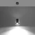Lampa wisząca ORBIS 1 szary SL.0052 - Sollux