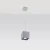 Lampa wisząca QUAD 1 szary SL.0061 - Sollux