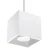 Lampa wisząca QUAD 1 biały SL.0062 - Sollux