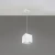 Lampa wisząca QUAD 1 biały SL.0062 - Sollux
