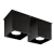 Plafon QUAD 2 czarny SL.0063 - Sollux