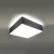 Plafon HORUS 35 szary SL.0137 - Sollux