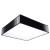 Plafon HORUS 45 czarny SL.0139 - Sollux