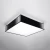 Plafon HORUS 45 czarny SL.0139 - Sollux