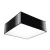 Plafon HORUS 25 czarny SL.0142 - Sollux