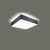Plafon HORUS 25 szary SL.0143 - Sollux