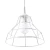 Lampa wisząca ANATA biała SL.0145 - Sollux