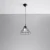 Lampa wisząca ANATA czarna SL.0146 - Sollux