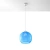Lampa wisząca BALL błękitna SL.0251 - Sollux