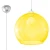 Lampa wisząca BALL żółta SL.0252 - Sollux