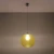 Lampa wisząca BALL żółta SL.0252 - Sollux