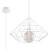Lampa wisząca UMBERTO biała SL.0293 - Sollux