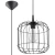 Lampa wisząca CELTA czarna SL.0296 - Sollux