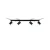 Plafon RING 4L czarny SL.0332 - Sollux