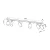 Plafon RING 6L czarny SL.0334 - Sollux