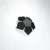 Kinkiet PENTA czarny SL.0423 - Sollux