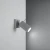 Kinkiet RING 1 szary SL.0449 - Sollux