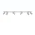 Plafon RING 6L szary SL.0454 - Sollux