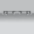 Plafon RING 6L szary SL.0454 - Sollux