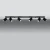 Plafon MERIDA 6L czarny SL.0460 - Sollux