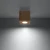 Plafon QUAD naturalne drewno SL.0493 - Sollux