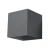 Kinkiet QUAD 1 antracyt SL.0565 - Sollux