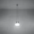 Lampa wisząca DIEGO 3 biała SL.0570 - Sollux