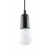 Lampa wisząca DIEGO 1 czarna SL.0572 - Sollux