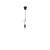 Lampa wisząca DIEGO 1 czarna SL.0572 - Sollux