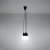 Lampa wisząca DIEGO 3 czarna SL.0573 - Sollux
