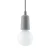 Lampa wisząca DIEGO 1 szara SL.0575 - Sollux
