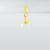 Lampa wisząca DIEGO 5 żółta SL.0580 - Sollux