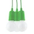 Lampa wisząca DIEGO 3 zielony SL.0582 - Sollux