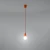 Lampa wisząca DIEGO 1 pomarańczowy SL.0584 - Sollux
