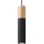 Lampa wisząca PABLO czarna SL.0632 - Sollux